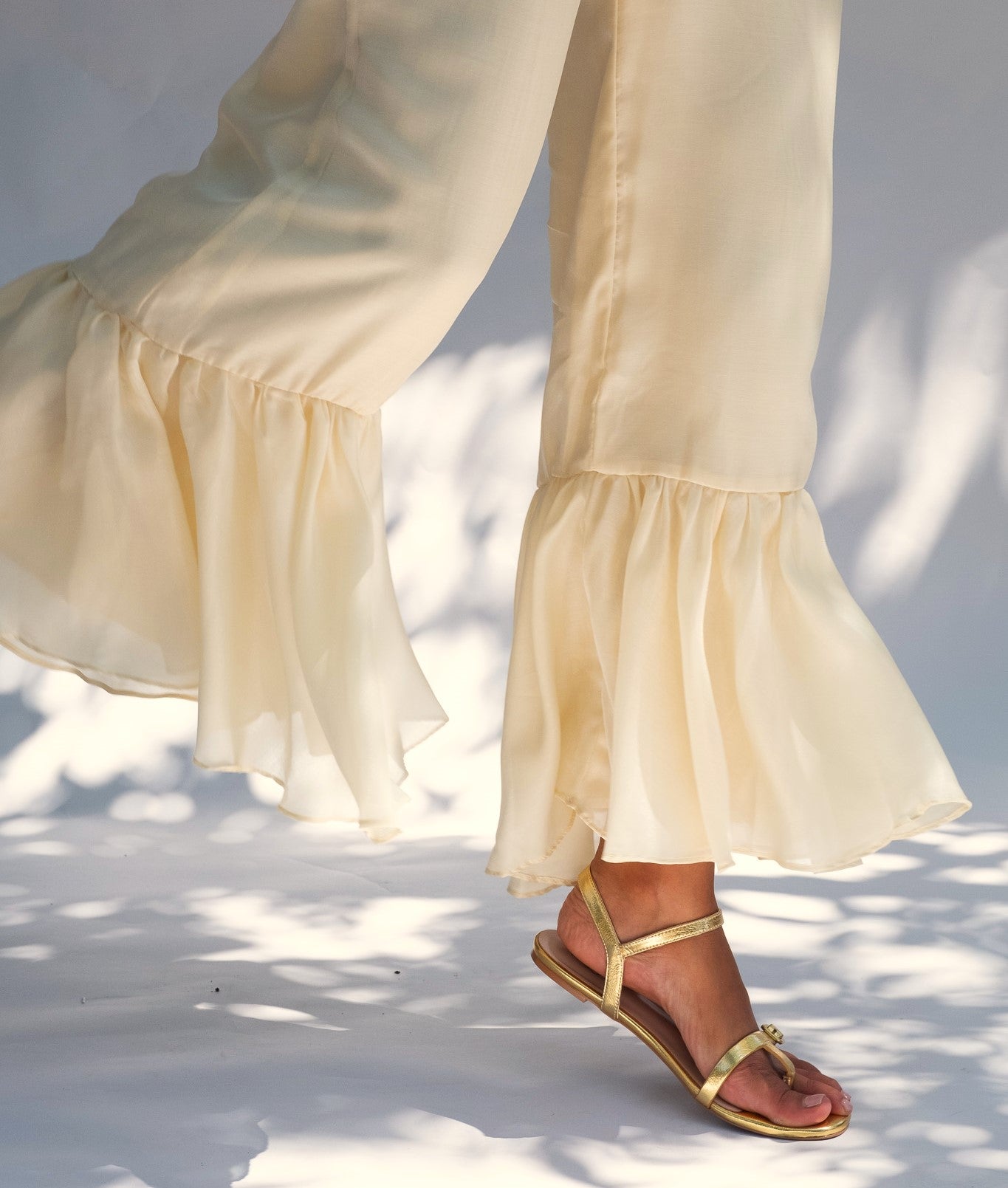 DALIDA PANTS- light yellow