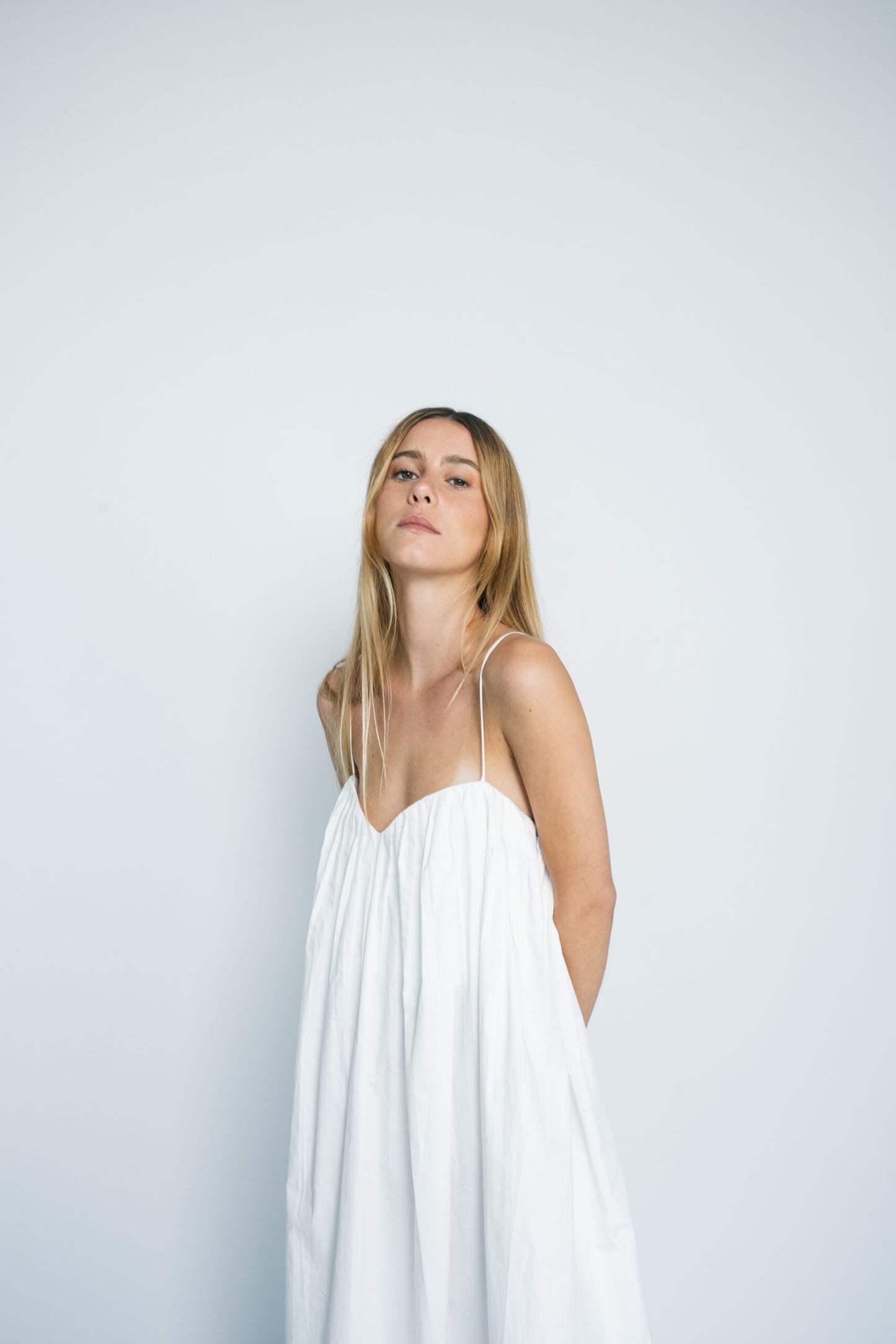 GAVRIEL dress - white