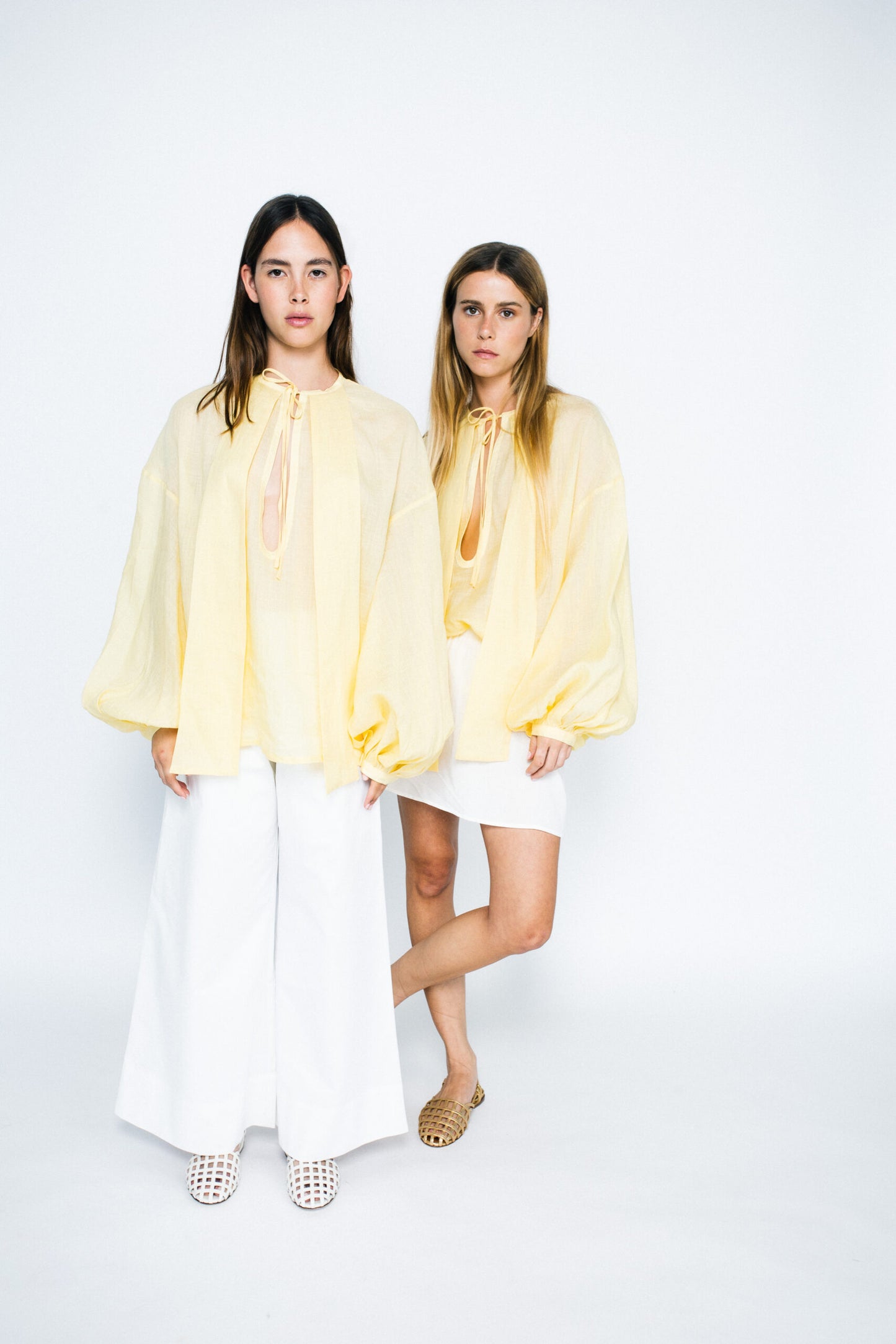 LOREN top yellow