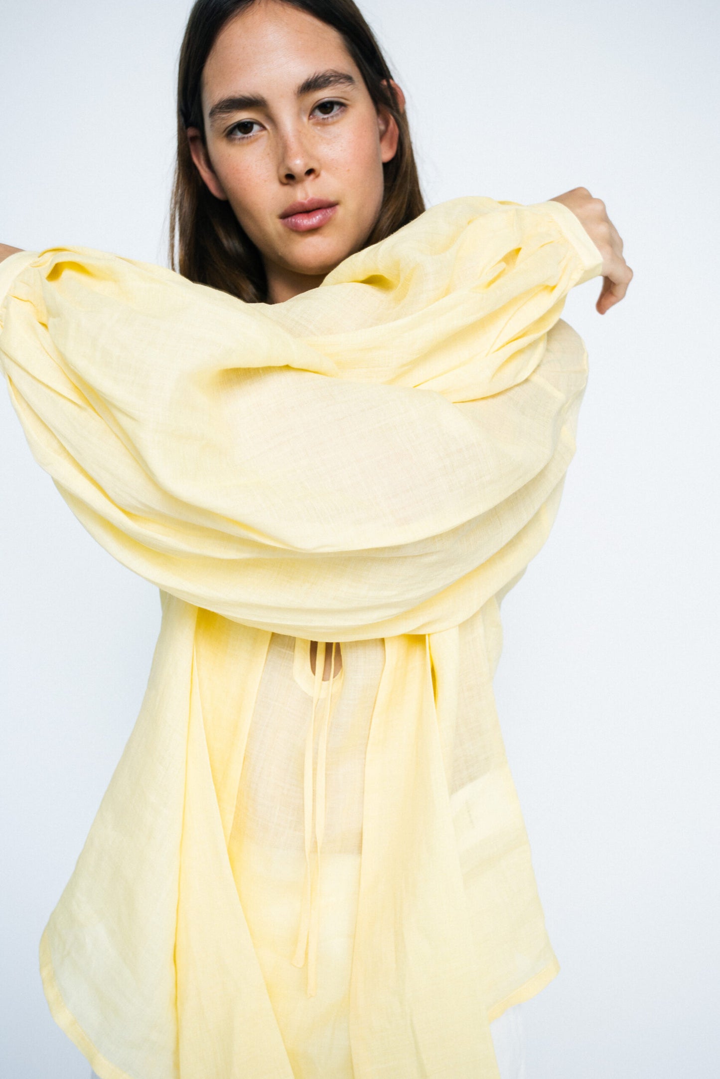 LOREN top yellow