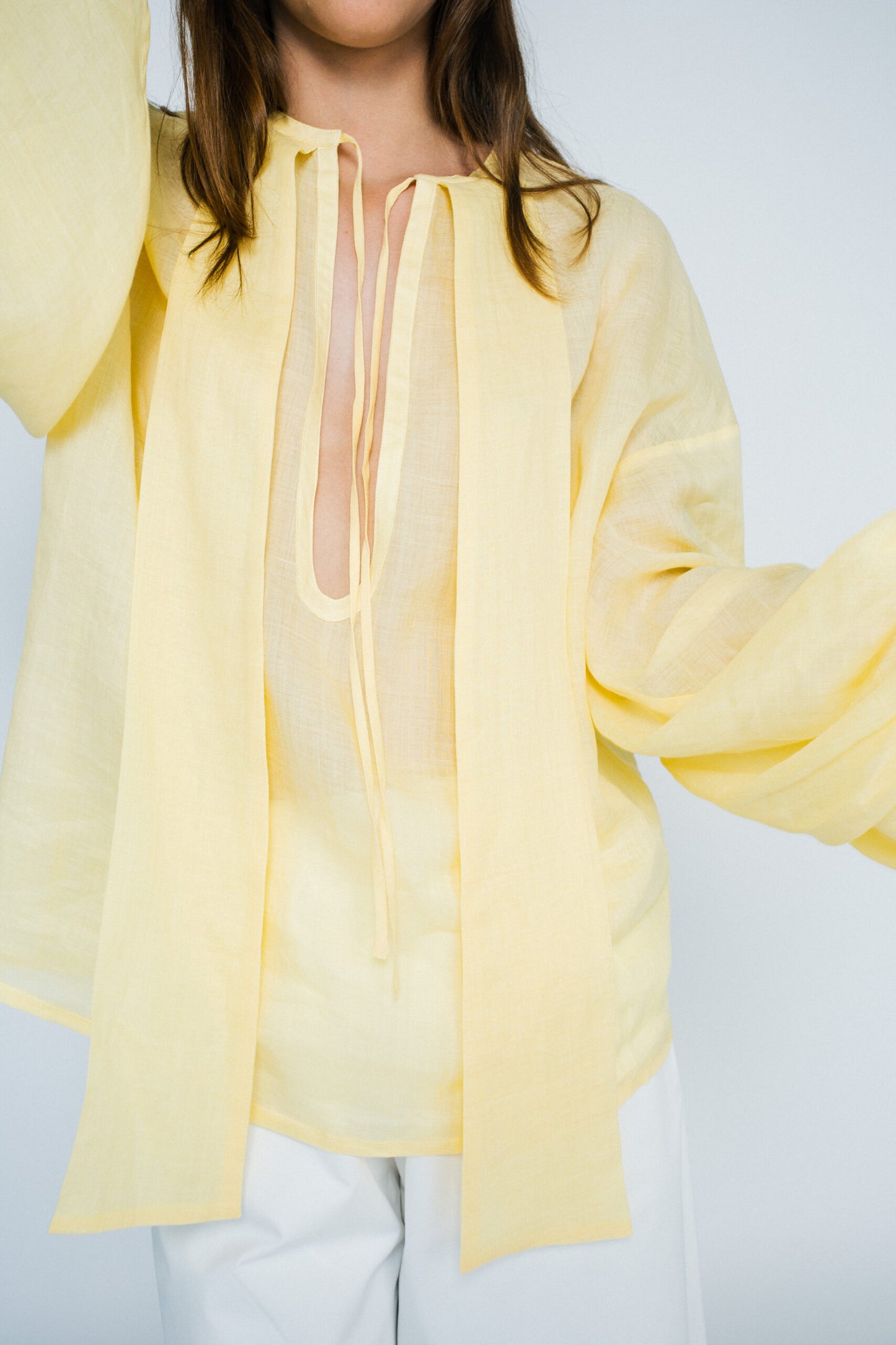 LOREN top yellow