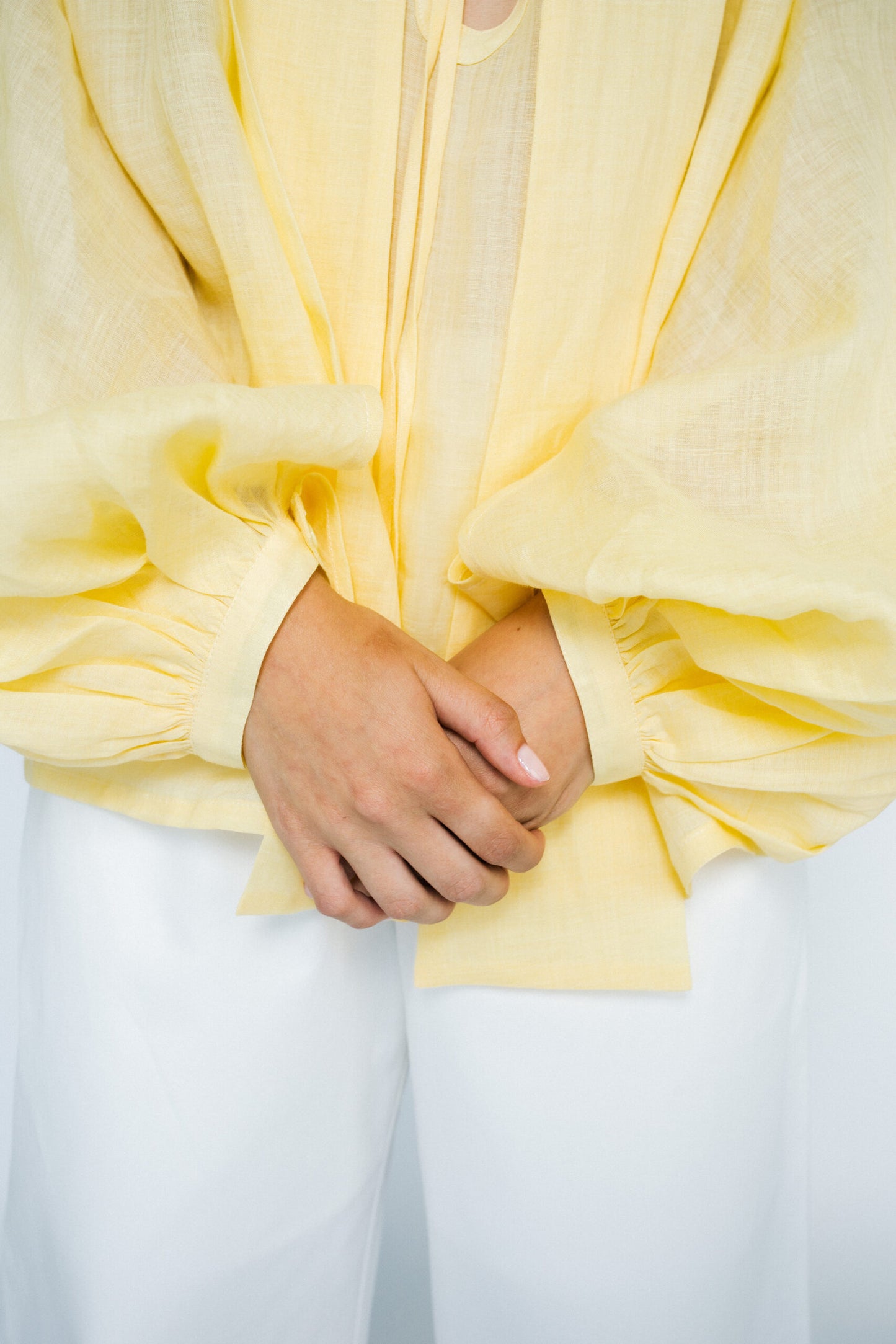 LOREN top yellow