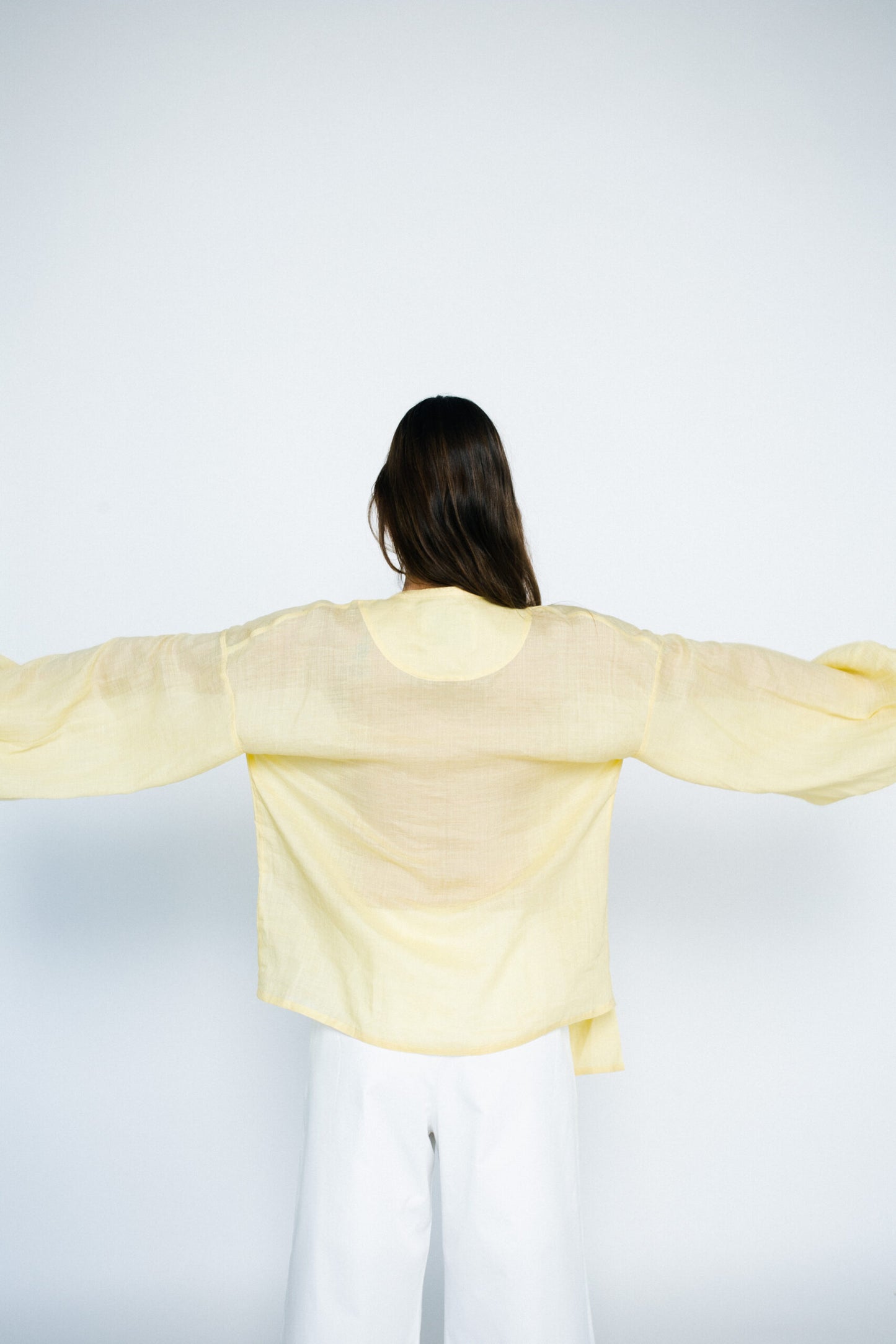 LOREN top yellow