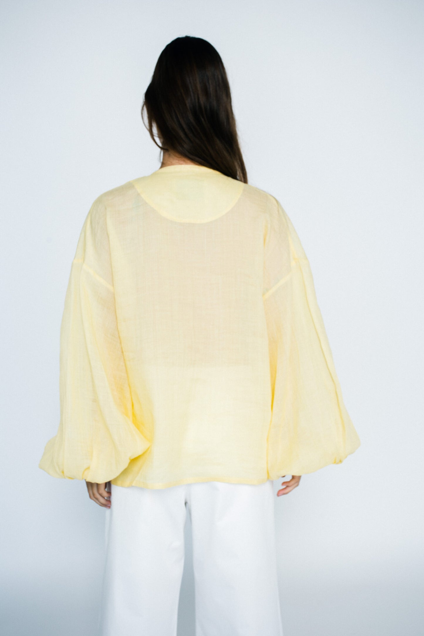 LOREN top yellow