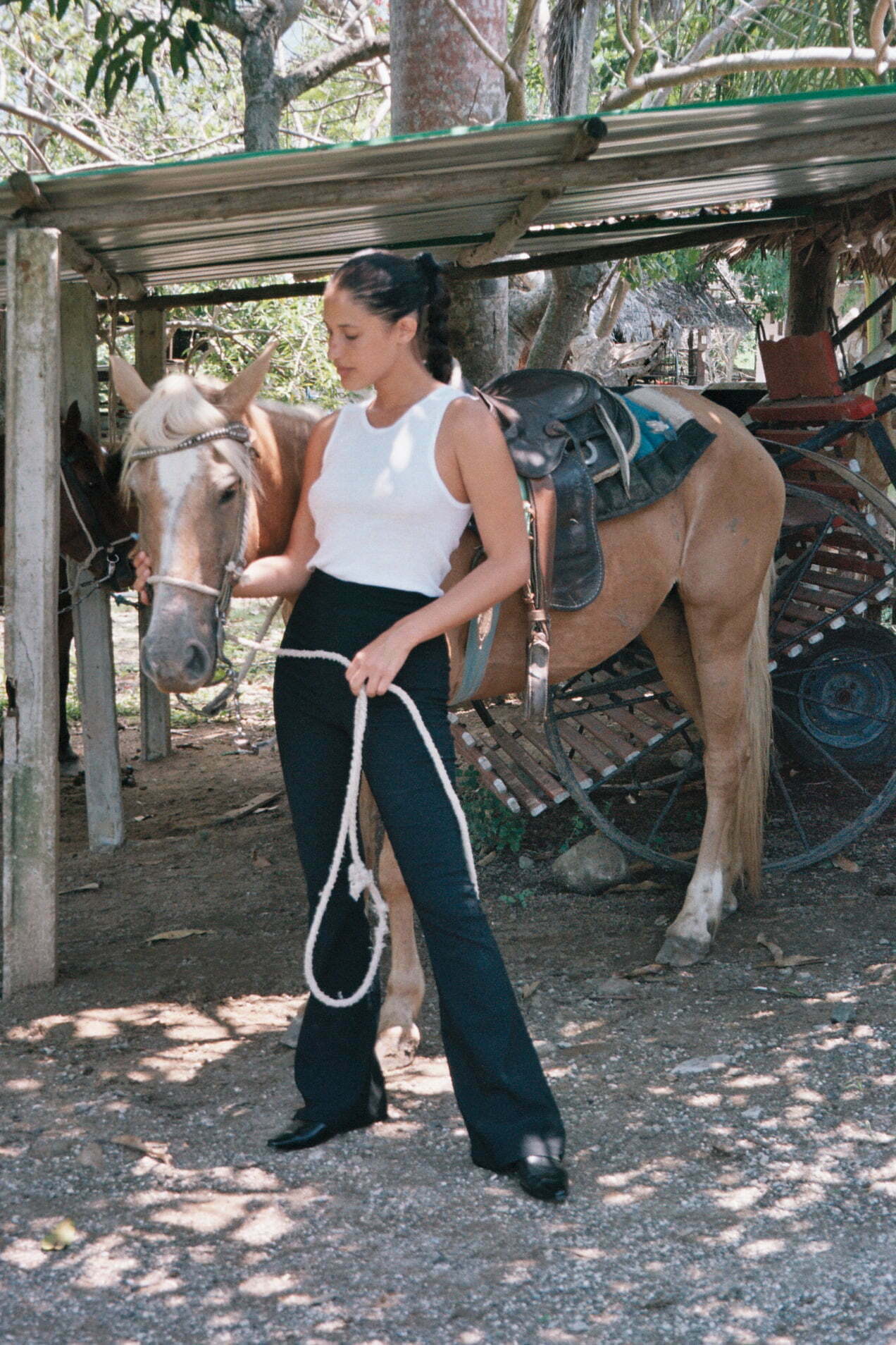 TUTTI Pants- Flared Hem