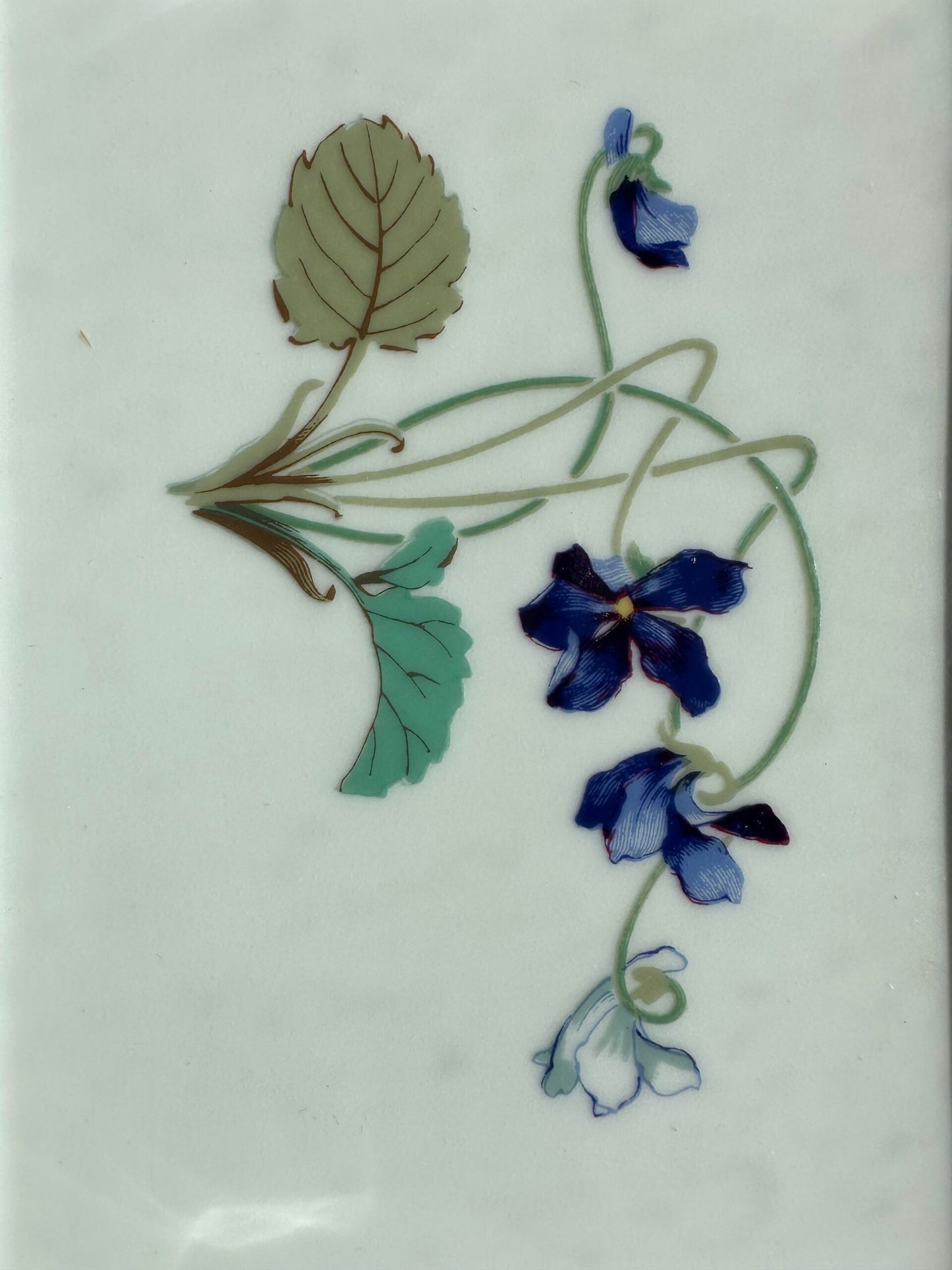 PORCELAIN ashtray no' 1