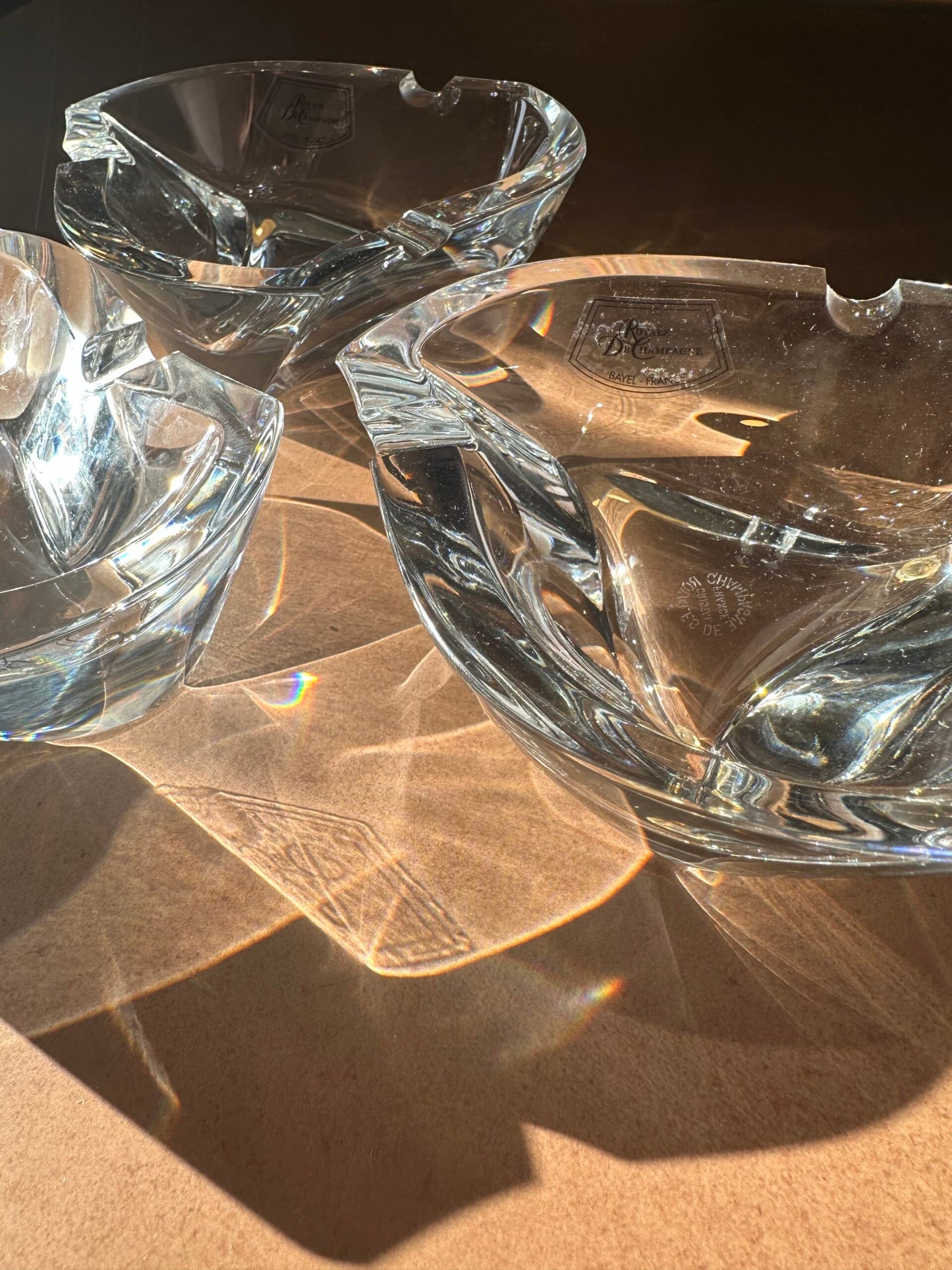 CRYSTAL ashtray no' 2