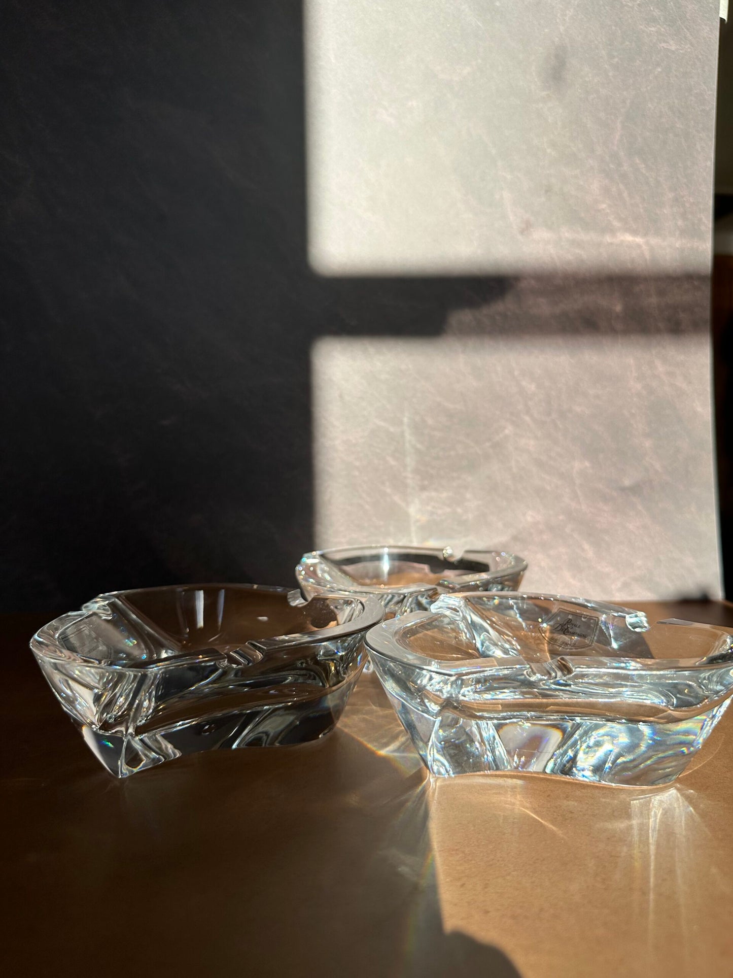 CRYSTAL ashtray no' 2