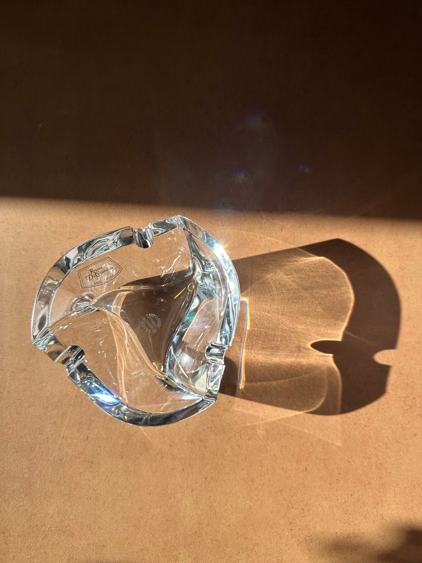 CRYSTAL ashtray no' 2