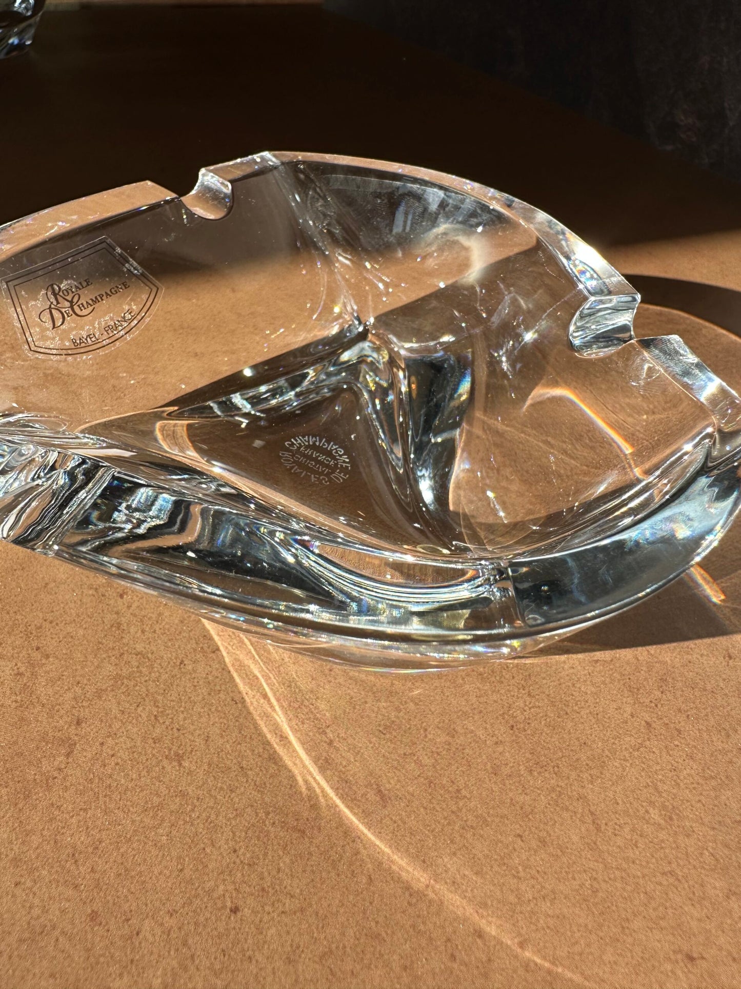 CRYSTAL ashtray no' 2