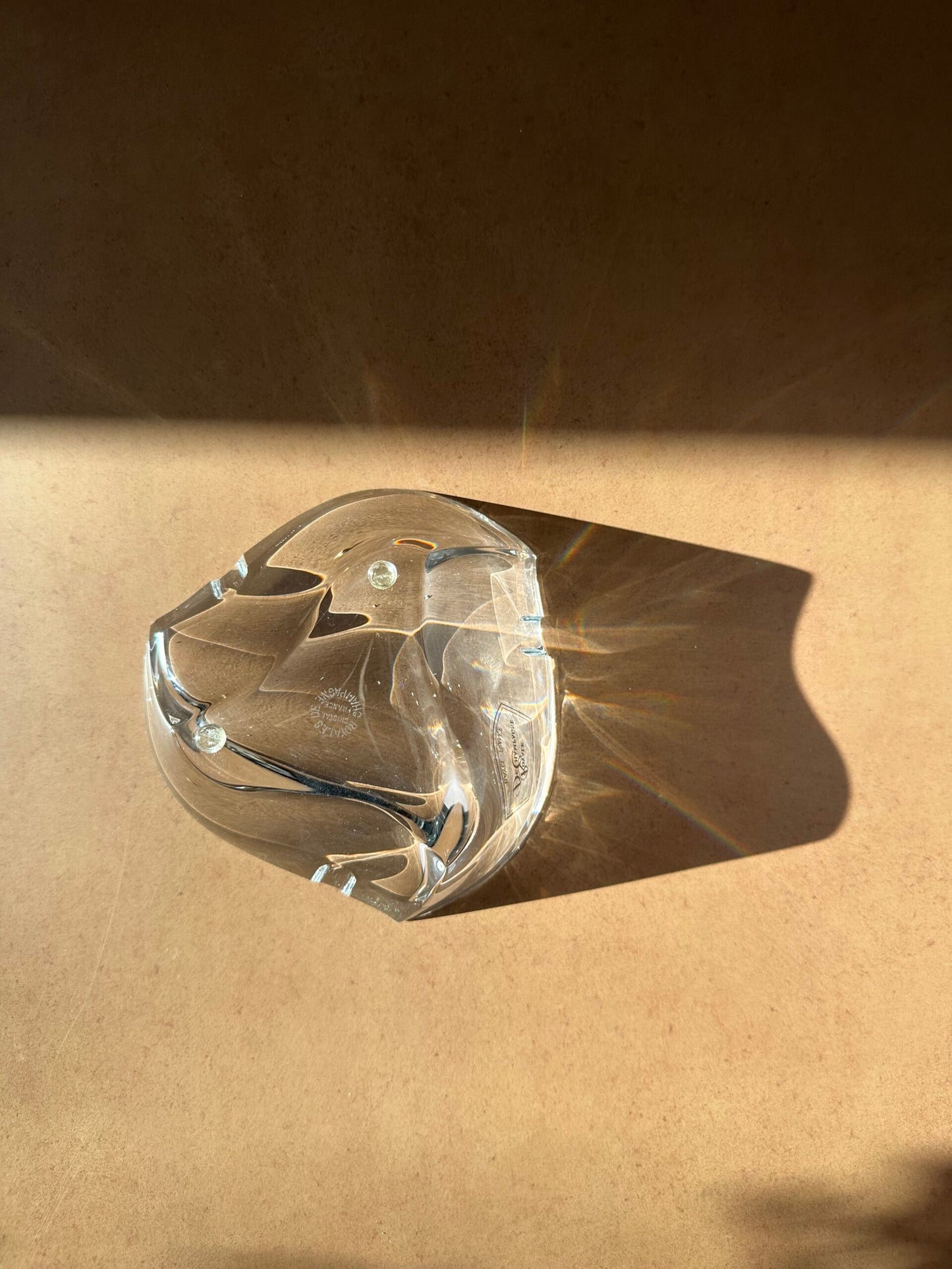 CRYSTAL ashtray no' 2