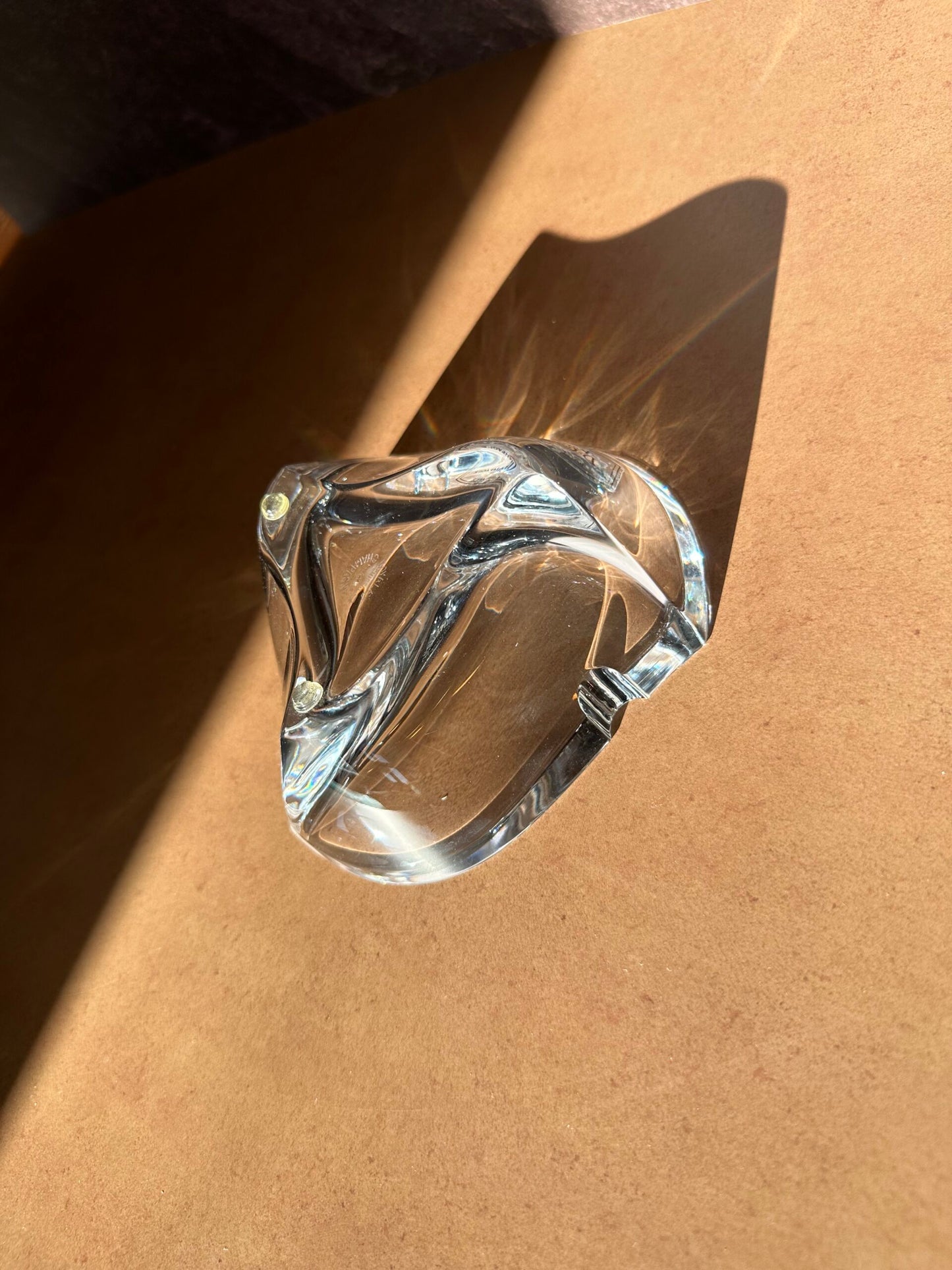 CRYSTAL ashtray no' 2