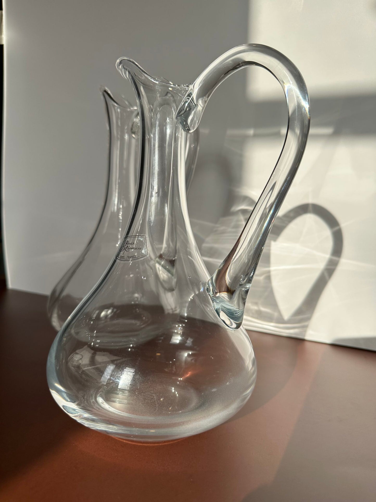 CRYSTAL water pitcher