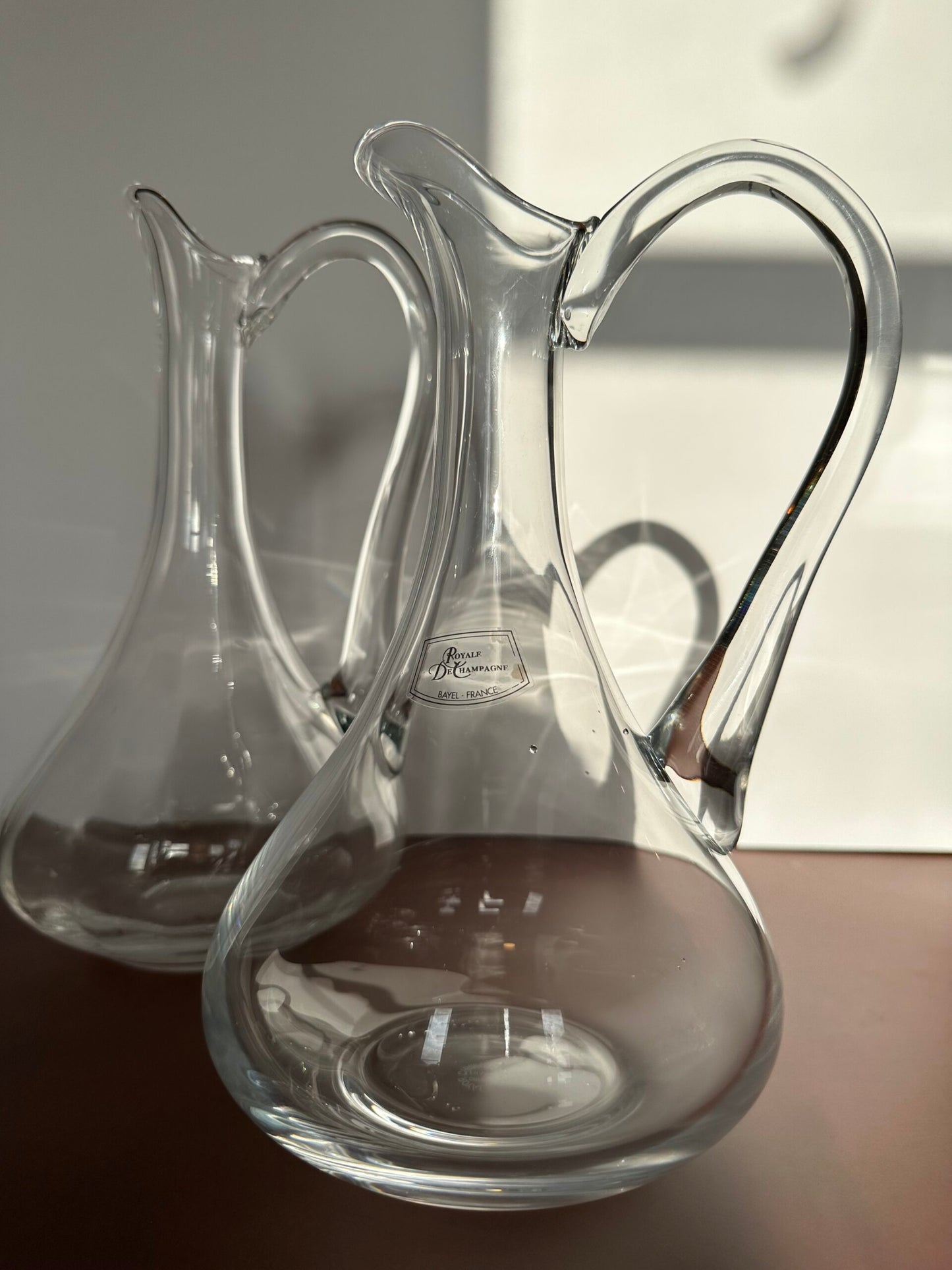 CRYSTAL water pitcher