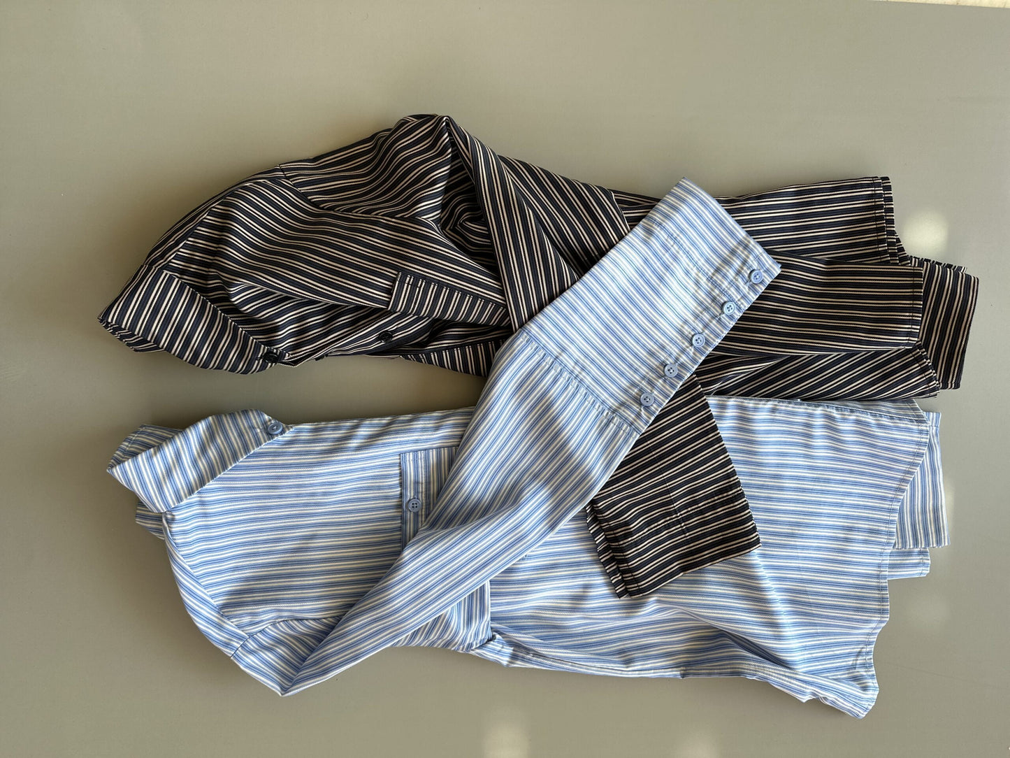 MARIO light blue stripes