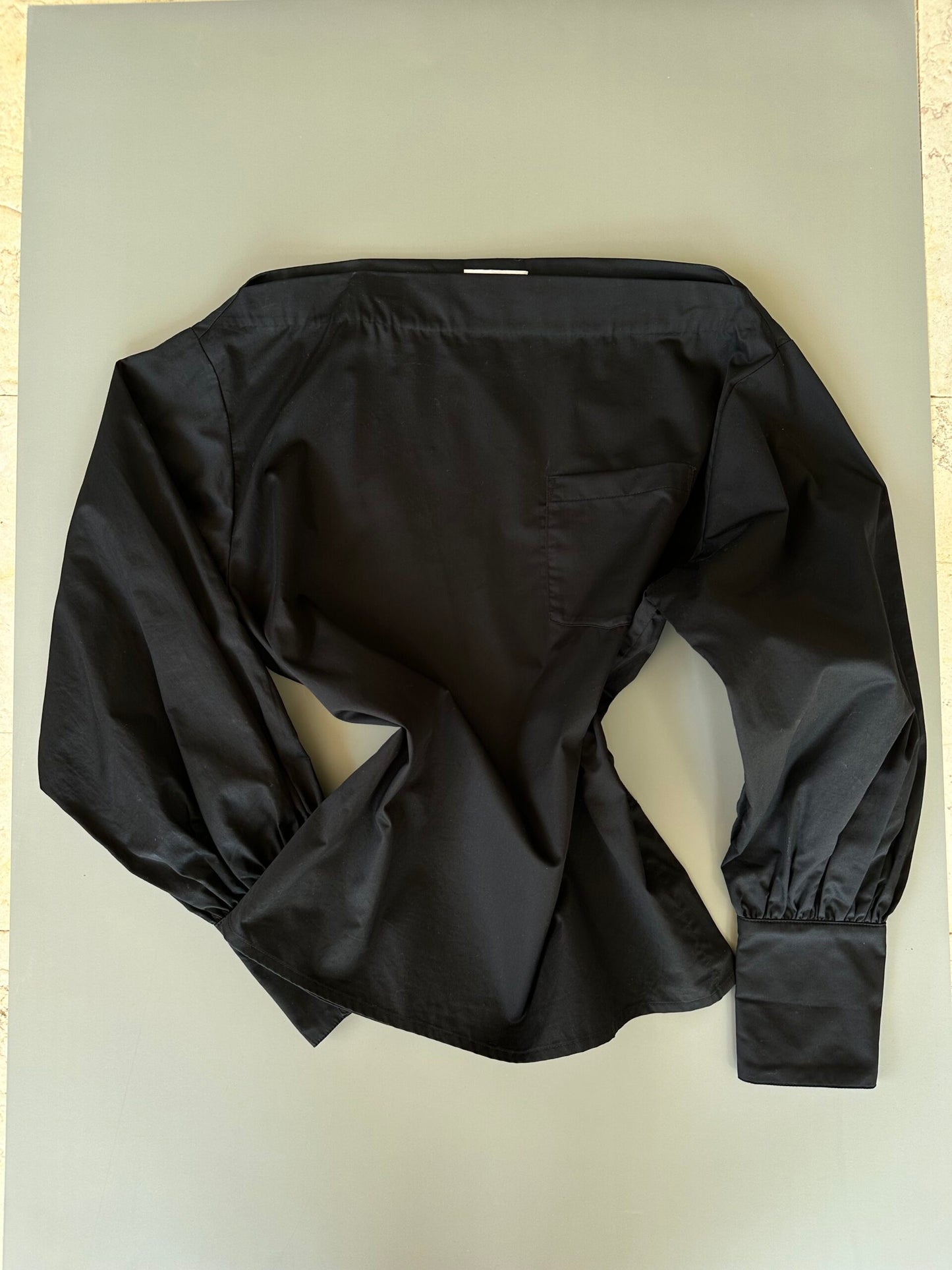 MARI BATEAU top black