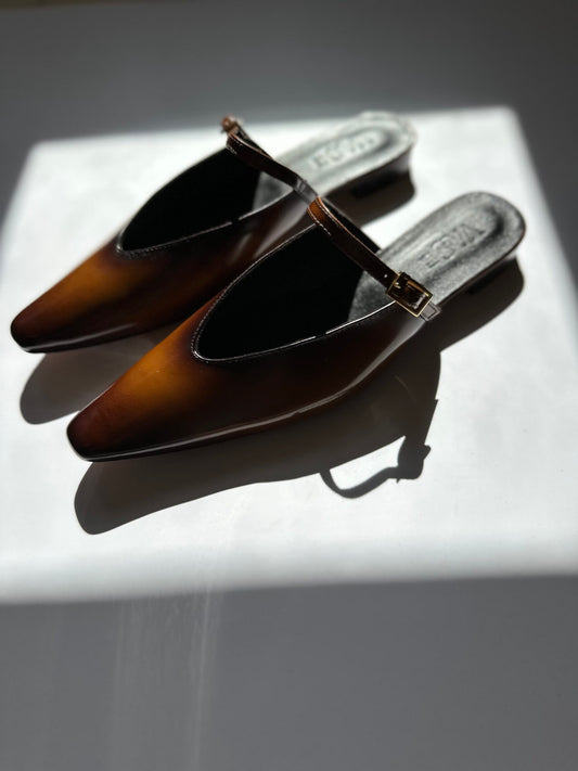 SOLI  MULSE glossy brown
