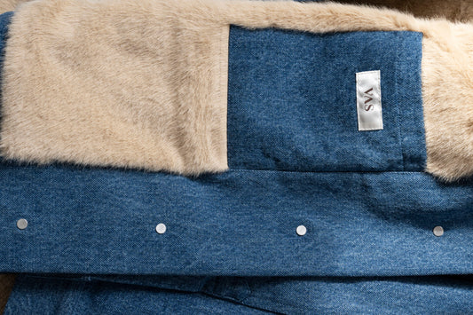 HUG DENIM COAT