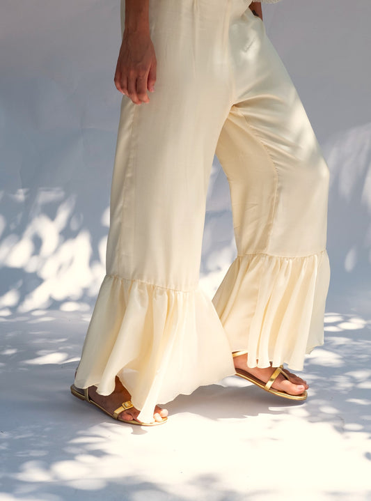 DALIDA PANTS- light yellow