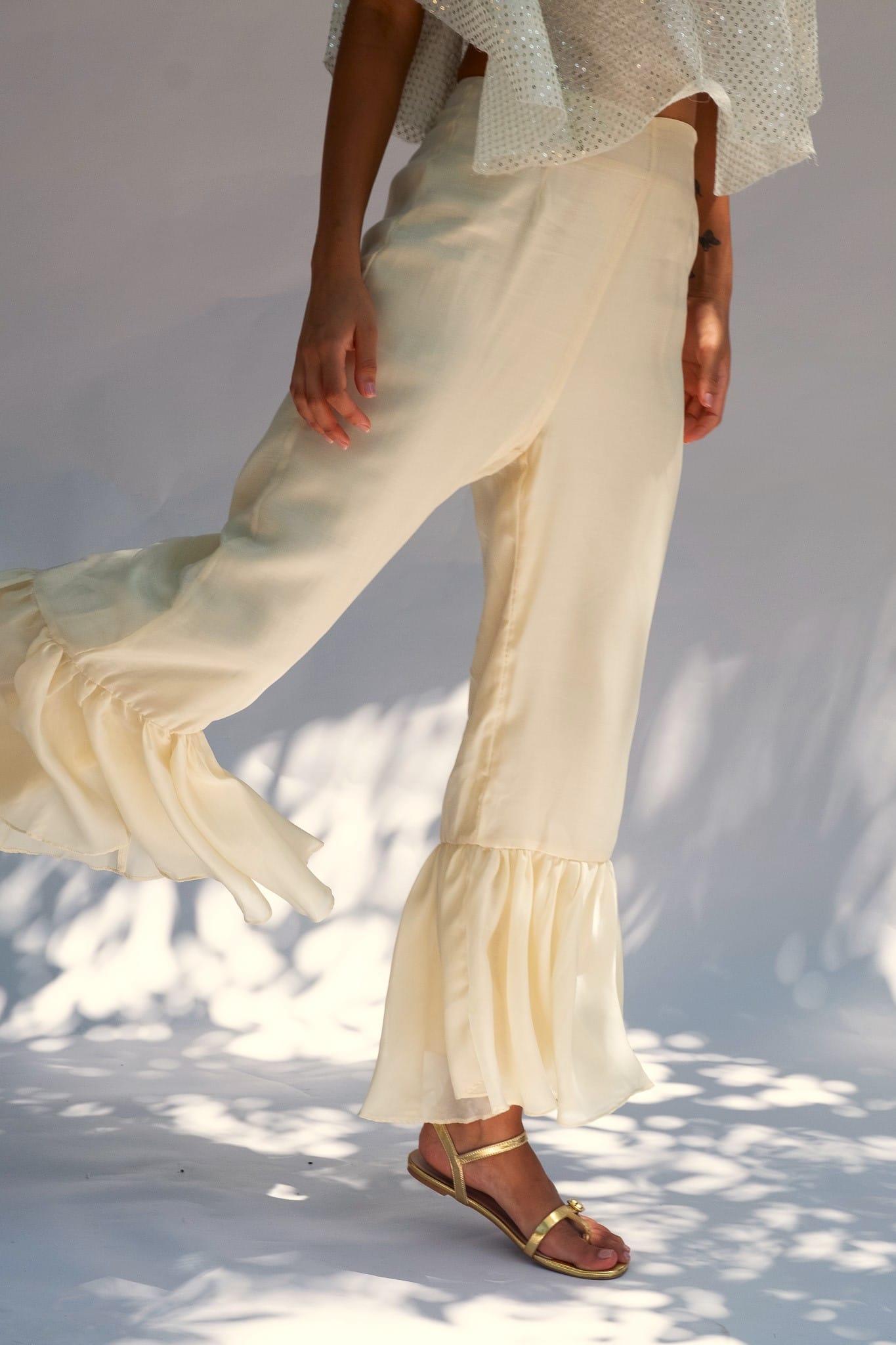 DALIDA PANTS- light yellow