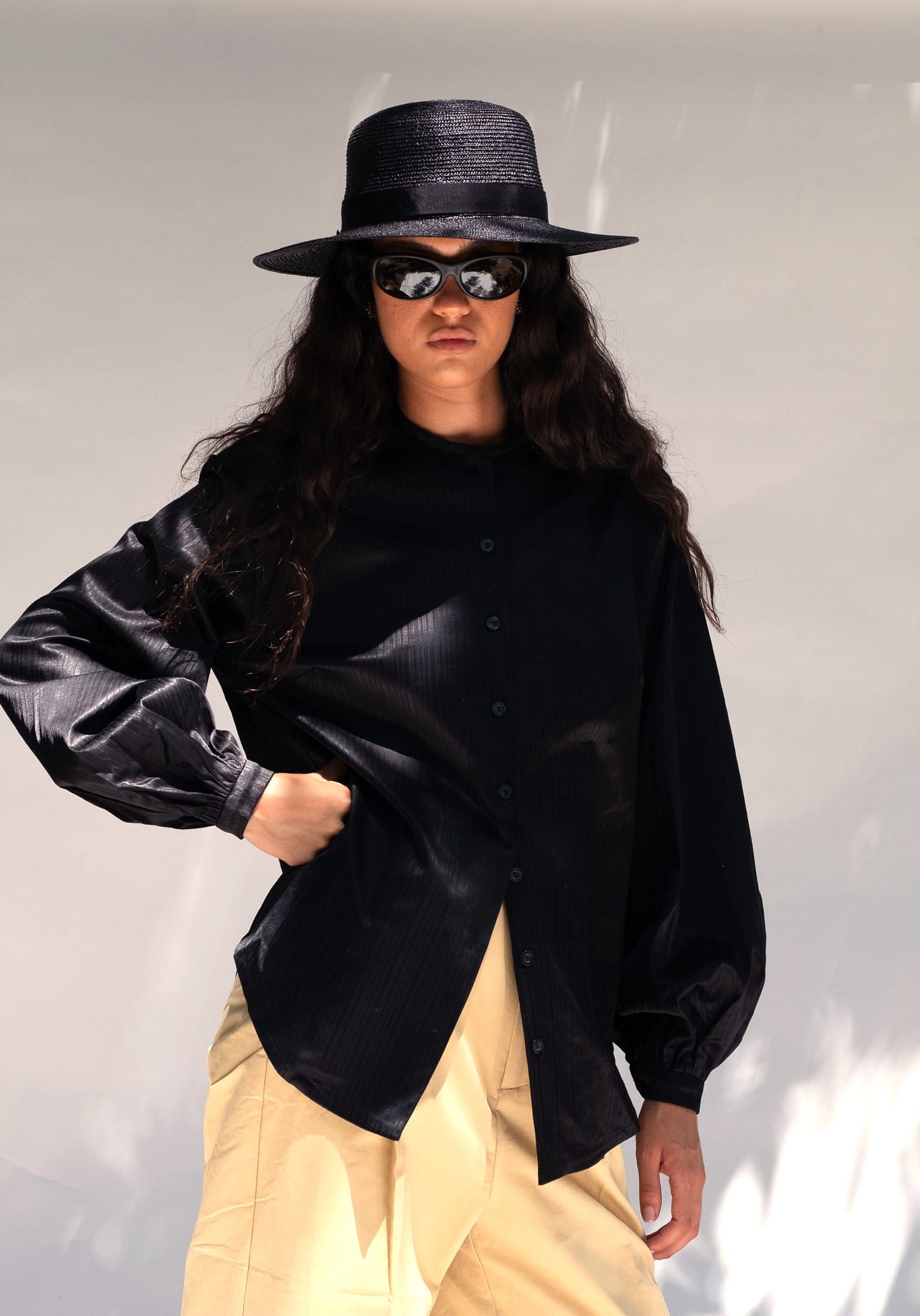 SAHARA TOP - black
