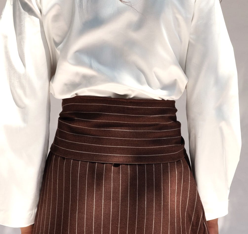 FANNI SKIRT -brown