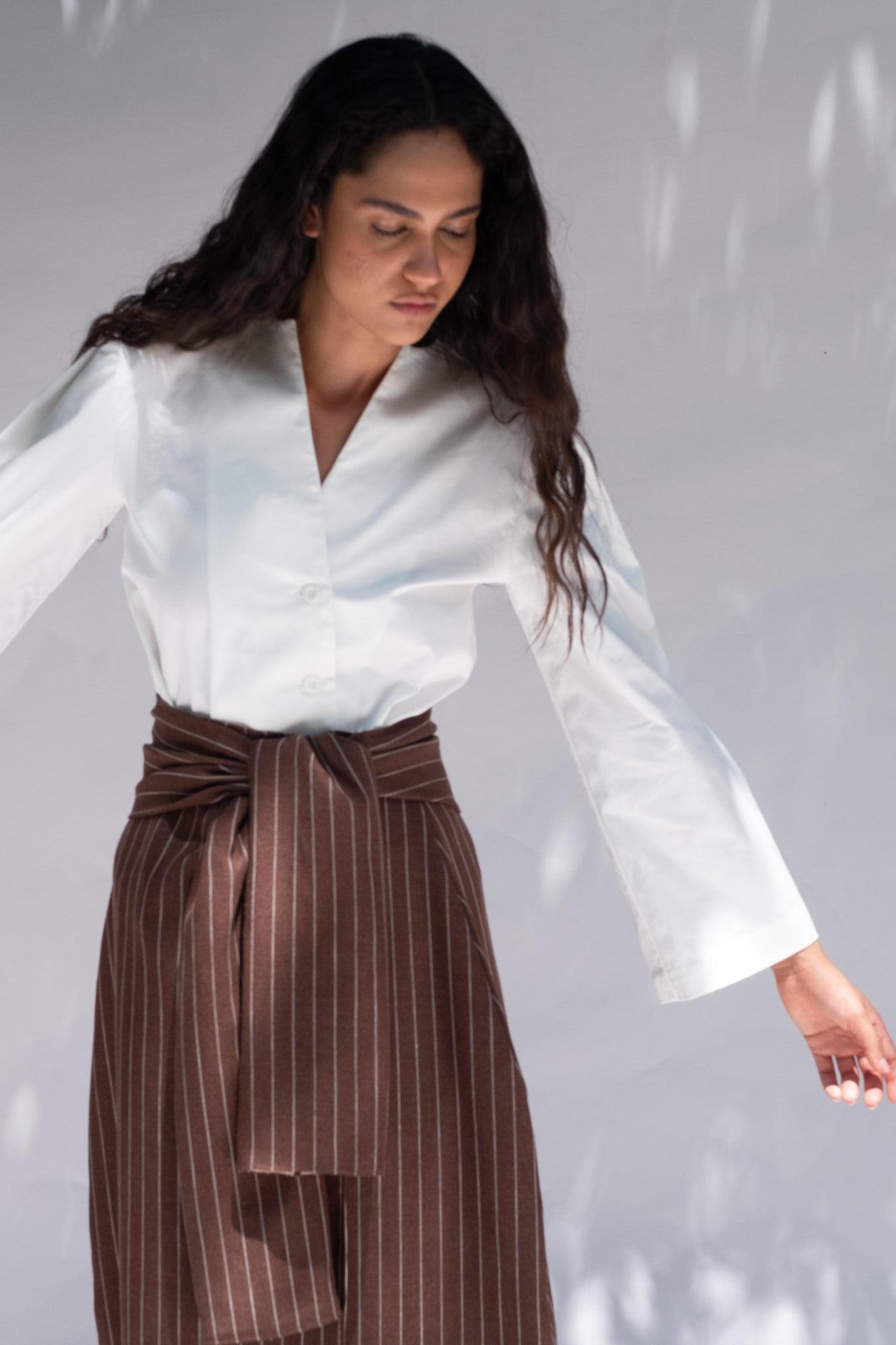 FANNI SKIRT -brown