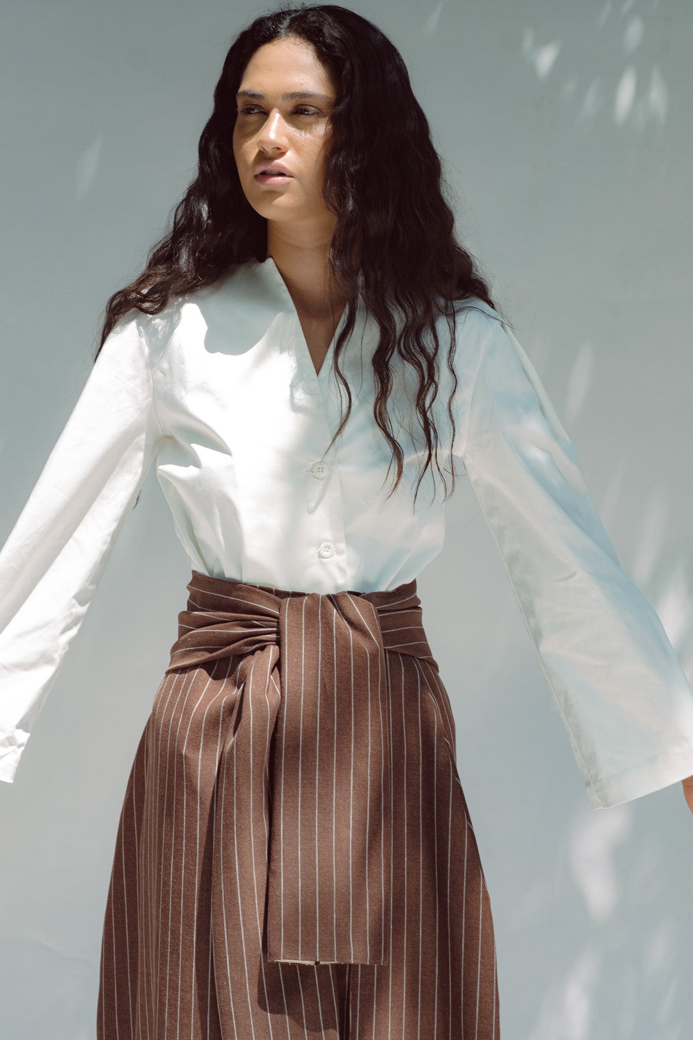 FANNI SKIRT -brown