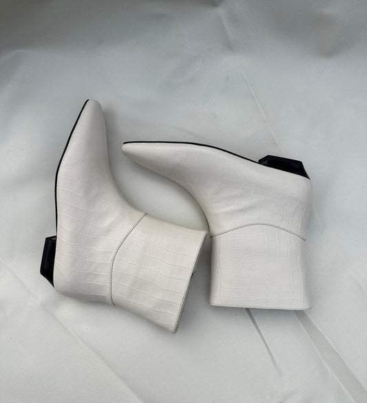 JACLYN MINI- crocco white