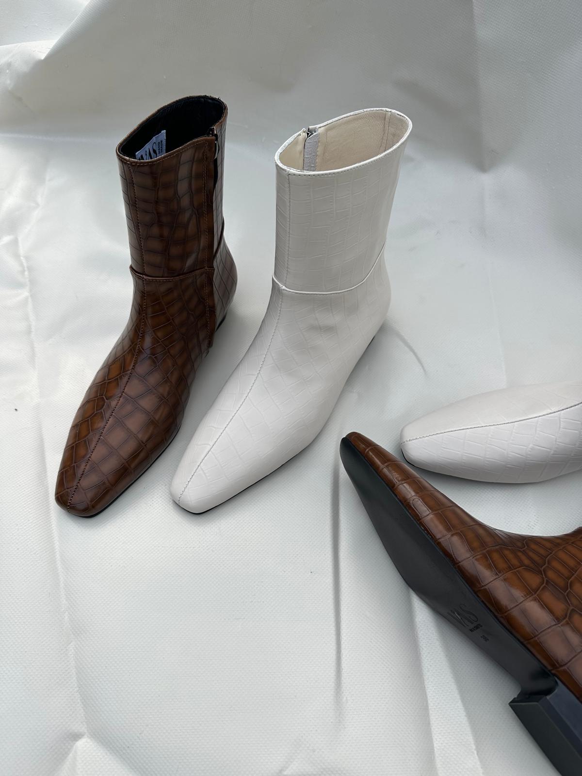 JACLYN MINI- crocco white