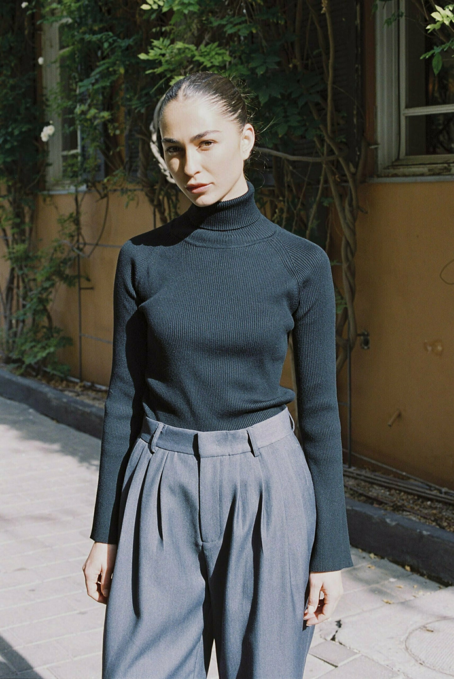 Tony Knitted Top Black